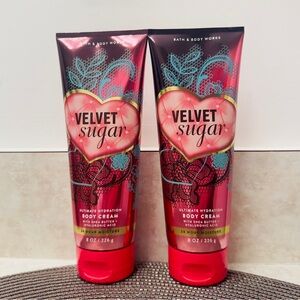 NWT BBW Velvet Sugar Ultimate Hydration Body Cream Set